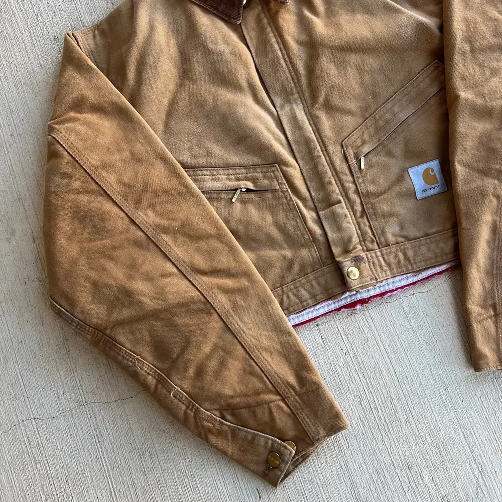 Carhartt brown cropped